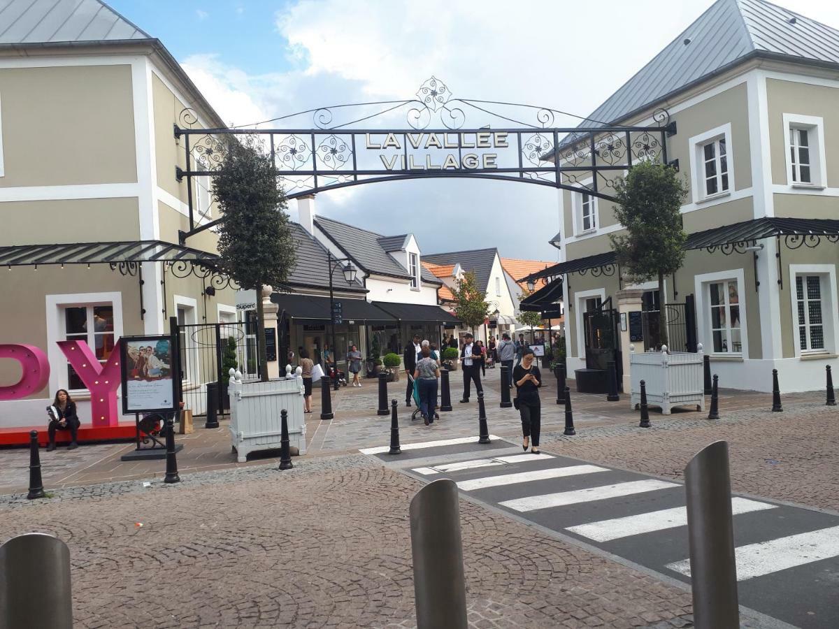 Le Charleston 3P 5 Minutes Disney Parking Gratuit Terrasse Chessy  Exterior photo